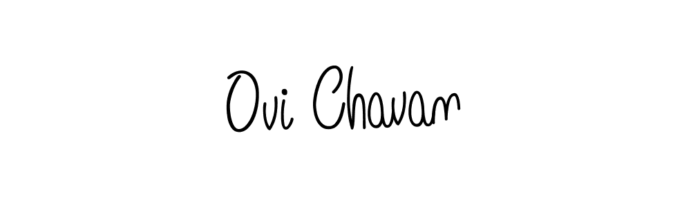 Once you've used our free online signature maker to create your best signature Angelique-Rose-font-FFP style, it's time to enjoy all of the benefits that Ovi Chavan name signing documents. Ovi Chavan signature style 5 images and pictures png