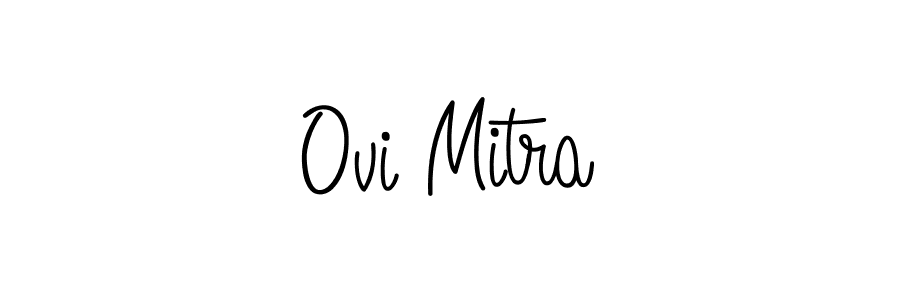 Once you've used our free online signature maker to create your best signature Angelique-Rose-font-FFP style, it's time to enjoy all of the benefits that Ovi Mitra name signing documents. Ovi Mitra signature style 5 images and pictures png