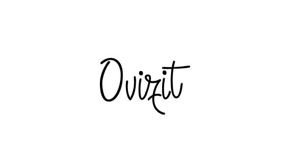 if you are searching for the best signature style for your name Ovizit. so please give up your signature search. here we have designed multiple signature styles  using Angelique-Rose-font-FFP. Ovizit signature style 5 images and pictures png