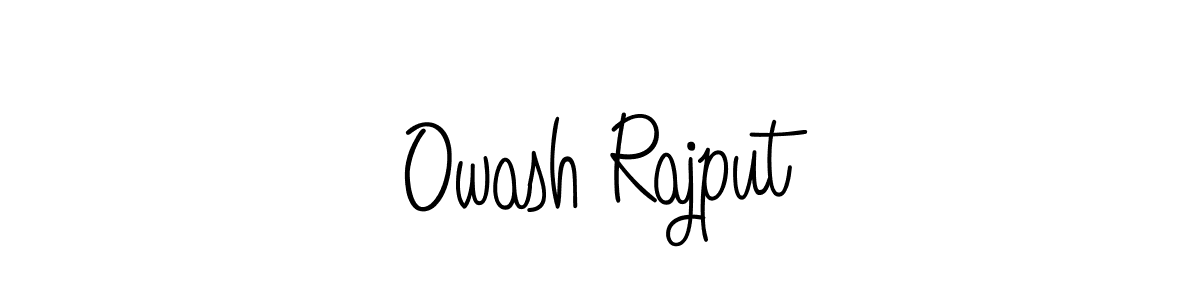 You can use this online signature creator to create a handwritten signature for the name Owash Rajput. This is the best online autograph maker. Owash Rajput signature style 5 images and pictures png