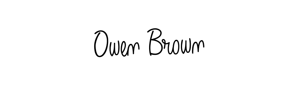 How to Draw Owen Brown signature style? Angelique-Rose-font-FFP is a latest design signature styles for name Owen Brown. Owen Brown signature style 5 images and pictures png