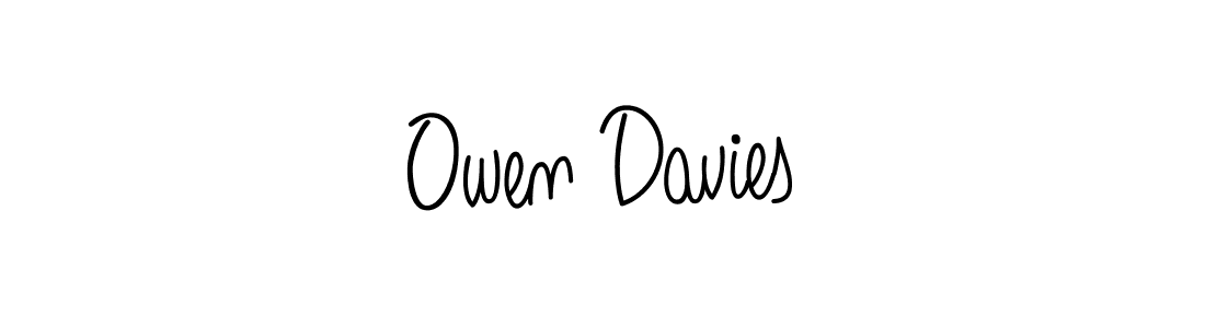 How to Draw Owen Davies signature style? Angelique-Rose-font-FFP is a latest design signature styles for name Owen Davies. Owen Davies signature style 5 images and pictures png
