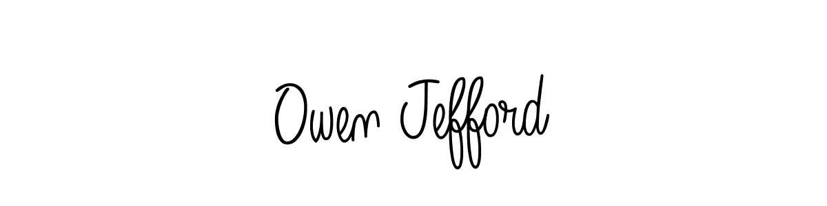 Create a beautiful signature design for name Owen Jefford. With this signature (Angelique-Rose-font-FFP) fonts, you can make a handwritten signature for free. Owen Jefford signature style 5 images and pictures png