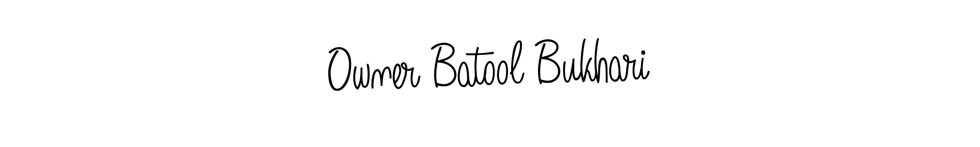 Check out images of Autograph of Owner Batool Bukhari name. Actor Owner Batool Bukhari Signature Style. Angelique-Rose-font-FFP is a professional sign style online. Owner Batool Bukhari signature style 5 images and pictures png