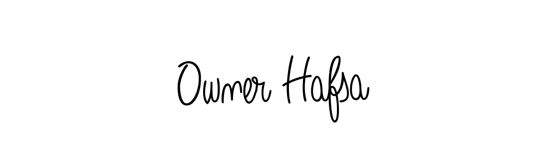 Also You can easily find your signature by using the search form. We will create Owner Hafsa name handwritten signature images for you free of cost using Angelique-Rose-font-FFP sign style. Owner Hafsa signature style 5 images and pictures png