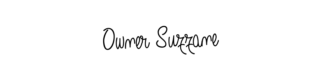 Check out images of Autograph of Owner Suzzane name. Actor Owner Suzzane Signature Style. Angelique-Rose-font-FFP is a professional sign style online. Owner Suzzane signature style 5 images and pictures png