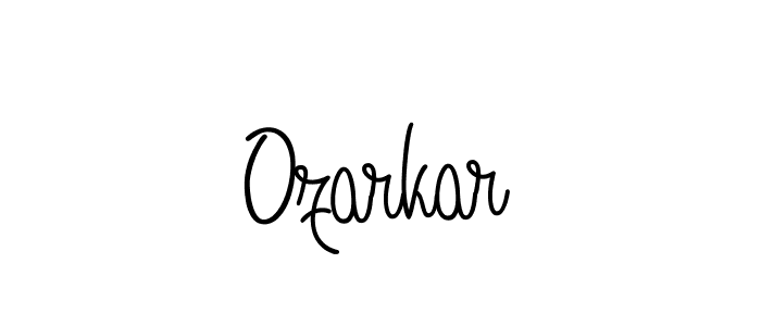 Also we have Ozarkar name is the best signature style. Create professional handwritten signature collection using Angelique-Rose-font-FFP autograph style. Ozarkar signature style 5 images and pictures png