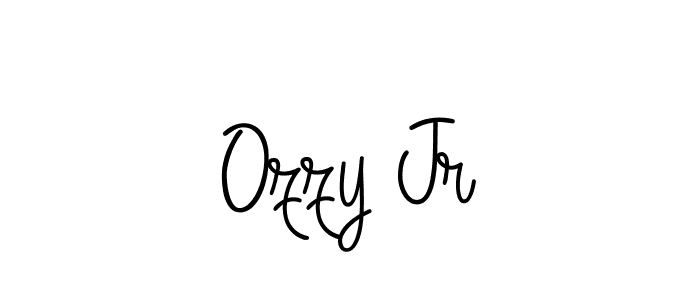 Angelique-Rose-font-FFP is a professional signature style that is perfect for those who want to add a touch of class to their signature. It is also a great choice for those who want to make their signature more unique. Get Ozzy Jr name to fancy signature for free. Ozzy Jr signature style 5 images and pictures png