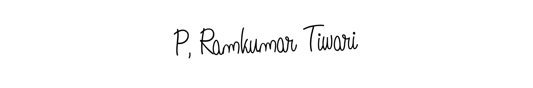 Once you've used our free online signature maker to create your best signature Angelique-Rose-font-FFP style, it's time to enjoy all of the benefits that P, Ramkumar Tiwari name signing documents. P, Ramkumar Tiwari signature style 5 images and pictures png