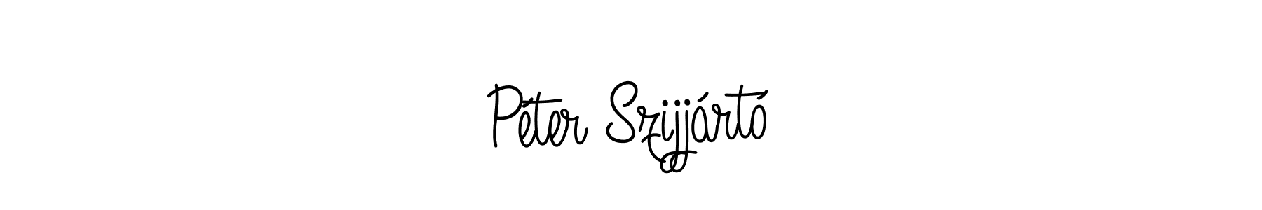 How to make Péter Szijjártó signature? Angelique-Rose-font-FFP is a professional autograph style. Create handwritten signature for Péter Szijjártó name. Péter Szijjártó signature style 5 images and pictures png