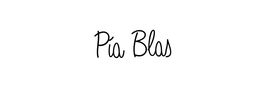 if you are searching for the best signature style for your name Pía Blas. so please give up your signature search. here we have designed multiple signature styles  using Angelique-Rose-font-FFP. Pía Blas signature style 5 images and pictures png
