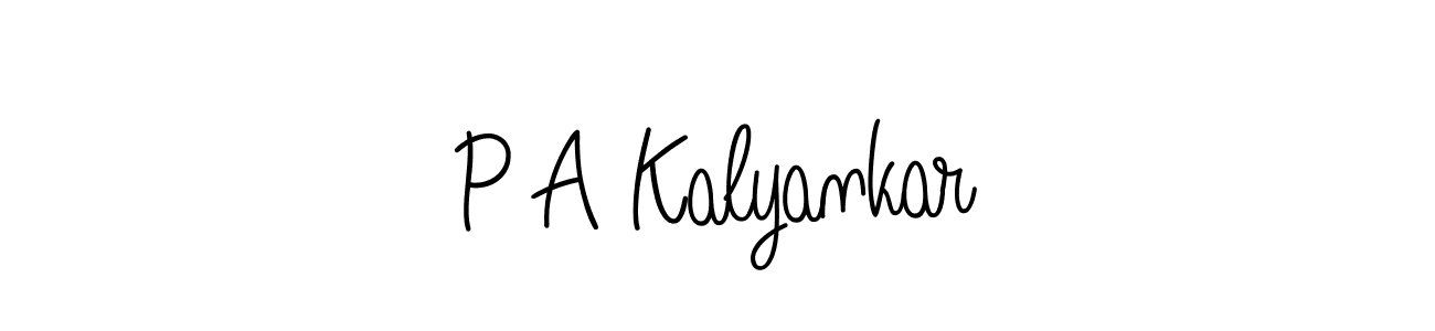 Here are the top 10 professional signature styles for the name P A Kalyankar. These are the best autograph styles you can use for your name. P A Kalyankar signature style 5 images and pictures png