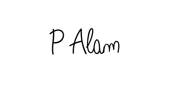 How to Draw P Alam signature style? Angelique-Rose-font-FFP is a latest design signature styles for name P Alam. P Alam signature style 5 images and pictures png