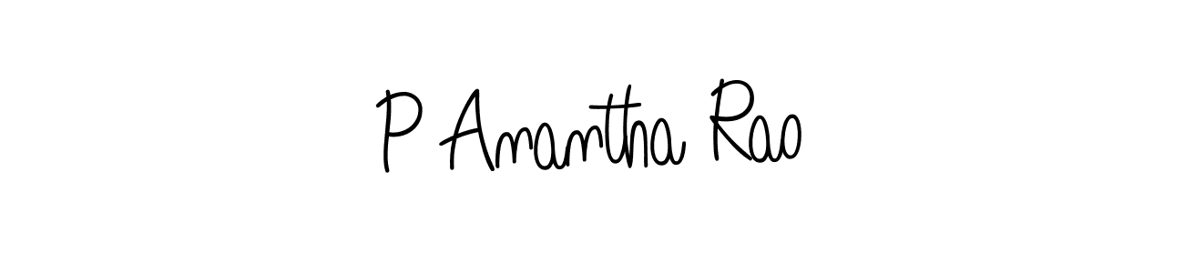 How to Draw P Anantha Rao signature style? Angelique-Rose-font-FFP is a latest design signature styles for name P Anantha Rao. P Anantha Rao signature style 5 images and pictures png