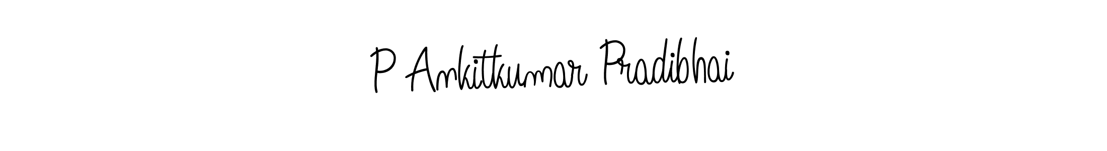 Also we have P Ankitkumar Pradibhai name is the best signature style. Create professional handwritten signature collection using Angelique-Rose-font-FFP autograph style. P Ankitkumar Pradibhai signature style 5 images and pictures png