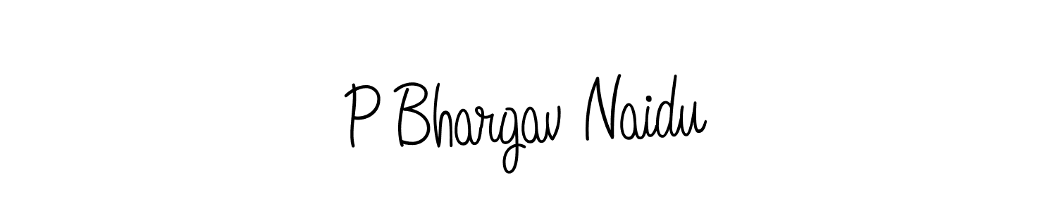 Also we have P Bhargav Naidu name is the best signature style. Create professional handwritten signature collection using Angelique-Rose-font-FFP autograph style. P Bhargav Naidu signature style 5 images and pictures png