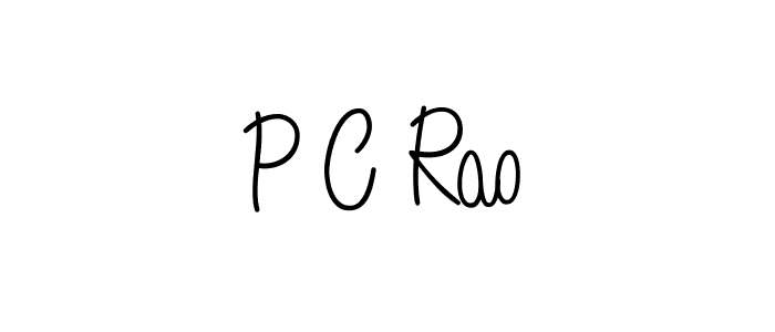 if you are searching for the best signature style for your name P C Rao. so please give up your signature search. here we have designed multiple signature styles  using Angelique-Rose-font-FFP. P C Rao signature style 5 images and pictures png