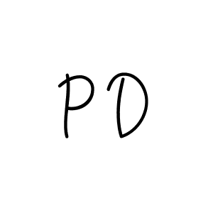 Design your own signature with our free online signature maker. With this signature software, you can create a handwritten (Angelique-Rose-font-FFP) signature for name P D. P D signature style 5 images and pictures png