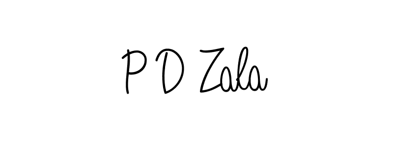 if you are searching for the best signature style for your name P D Zala. so please give up your signature search. here we have designed multiple signature styles  using Angelique-Rose-font-FFP. P D Zala signature style 5 images and pictures png