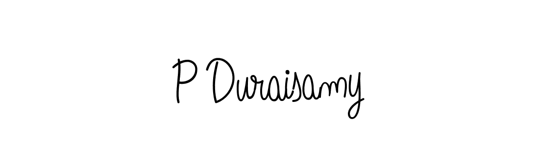 Also we have P Duraisamy name is the best signature style. Create professional handwritten signature collection using Angelique-Rose-font-FFP autograph style. P Duraisamy signature style 5 images and pictures png