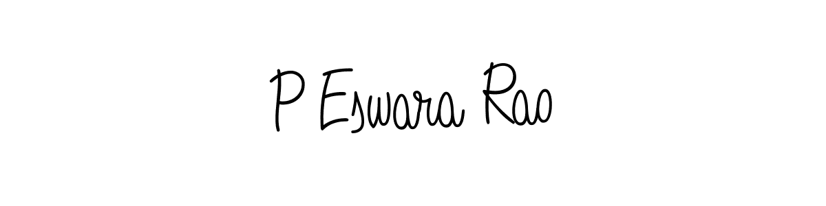 Make a beautiful signature design for name P Eswara Rao. Use this online signature maker to create a handwritten signature for free. P Eswara Rao signature style 5 images and pictures png