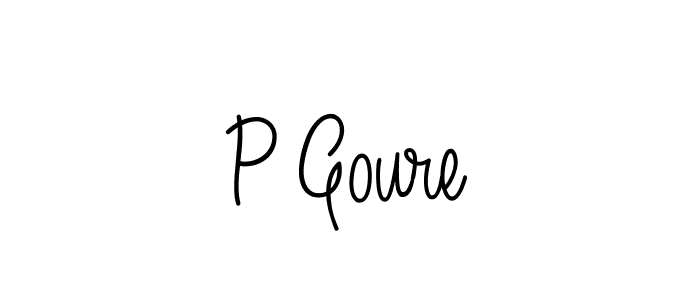 How to make P Goure signature? Angelique-Rose-font-FFP is a professional autograph style. Create handwritten signature for P Goure name. P Goure signature style 5 images and pictures png