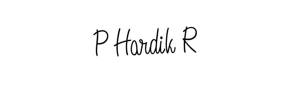 Best and Professional Signature Style for P Hardik R. Angelique-Rose-font-FFP Best Signature Style Collection. P Hardik R signature style 5 images and pictures png