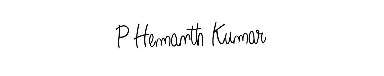 How to Draw P Hemanth Kumar signature style? Angelique-Rose-font-FFP is a latest design signature styles for name P Hemanth Kumar. P Hemanth Kumar signature style 5 images and pictures png