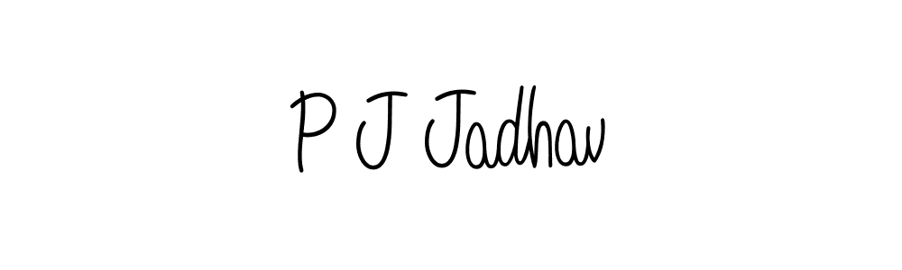 Here are the top 10 professional signature styles for the name P J Jadhav. These are the best autograph styles you can use for your name. P J Jadhav signature style 5 images and pictures png