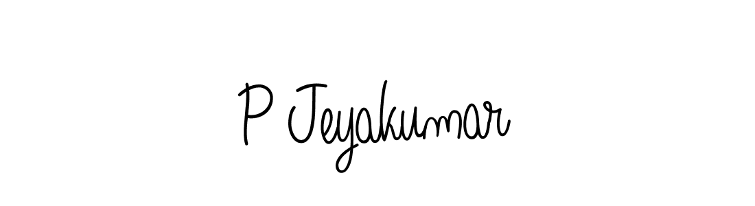 Use a signature maker to create a handwritten signature online. With this signature software, you can design (Angelique-Rose-font-FFP) your own signature for name P Jeyakumar. P Jeyakumar signature style 5 images and pictures png