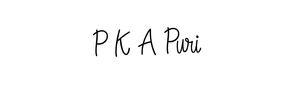 Once you've used our free online signature maker to create your best signature Angelique-Rose-font-FFP style, it's time to enjoy all of the benefits that P K A Puri name signing documents. P K A Puri signature style 5 images and pictures png