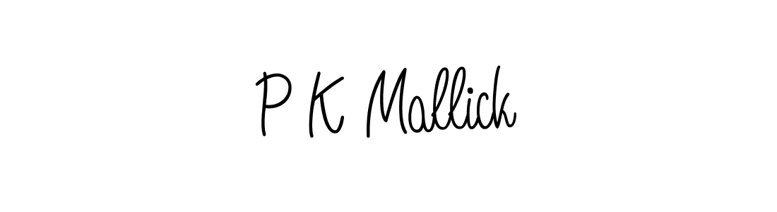 Make a beautiful signature design for name P K Mallick. Use this online signature maker to create a handwritten signature for free. P K Mallick signature style 5 images and pictures png