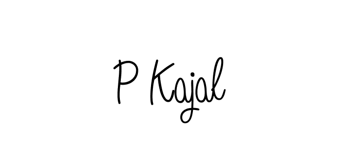 Once you've used our free online signature maker to create your best signature Angelique-Rose-font-FFP style, it's time to enjoy all of the benefits that P Kajal name signing documents. P Kajal signature style 5 images and pictures png
