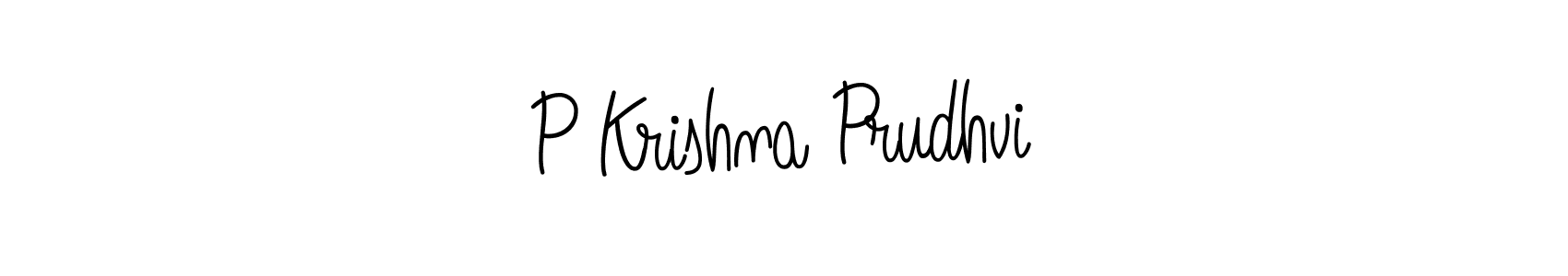 How to make P Krishna Prudhvi signature? Angelique-Rose-font-FFP is a professional autograph style. Create handwritten signature for P Krishna Prudhvi name. P Krishna Prudhvi signature style 5 images and pictures png
