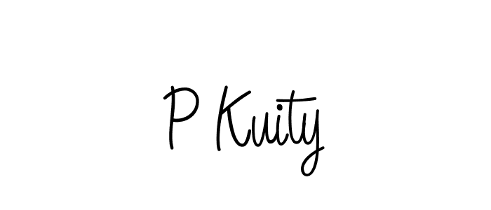 How to make P Kuity signature? Angelique-Rose-font-FFP is a professional autograph style. Create handwritten signature for P Kuity name. P Kuity signature style 5 images and pictures png