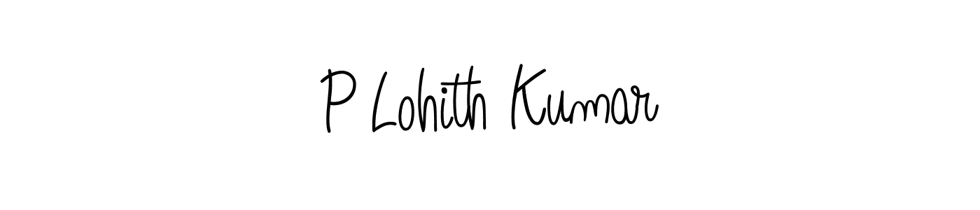 How to make P Lohith Kumar signature? Angelique-Rose-font-FFP is a professional autograph style. Create handwritten signature for P Lohith Kumar name. P Lohith Kumar signature style 5 images and pictures png