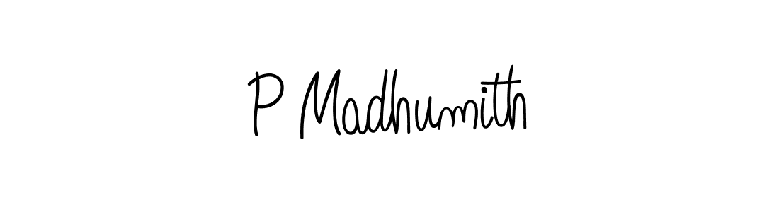 Also You can easily find your signature by using the search form. We will create P Madhumith name handwritten signature images for you free of cost using Angelique-Rose-font-FFP sign style. P Madhumith signature style 5 images and pictures png