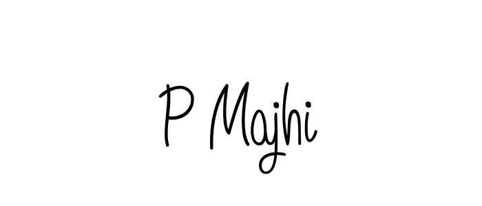 Best and Professional Signature Style for P Majhi. Angelique-Rose-font-FFP Best Signature Style Collection. P Majhi signature style 5 images and pictures png