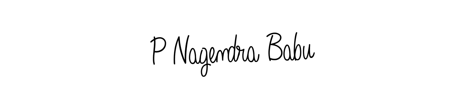 if you are searching for the best signature style for your name P Nagendra Babu. so please give up your signature search. here we have designed multiple signature styles  using Angelique-Rose-font-FFP. P Nagendra Babu signature style 5 images and pictures png