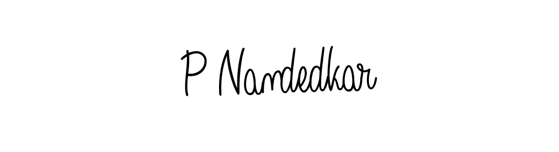 You can use this online signature creator to create a handwritten signature for the name P Nandedkar. This is the best online autograph maker. P Nandedkar signature style 5 images and pictures png