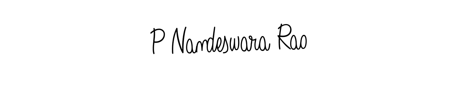 You can use this online signature creator to create a handwritten signature for the name P Nandeswara Rao. This is the best online autograph maker. P Nandeswara Rao signature style 5 images and pictures png