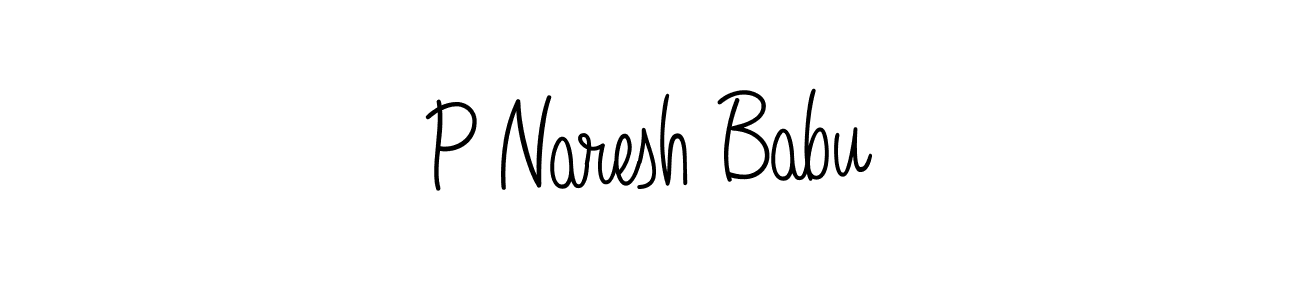 if you are searching for the best signature style for your name P Naresh Babu. so please give up your signature search. here we have designed multiple signature styles  using Angelique-Rose-font-FFP. P Naresh Babu signature style 5 images and pictures png