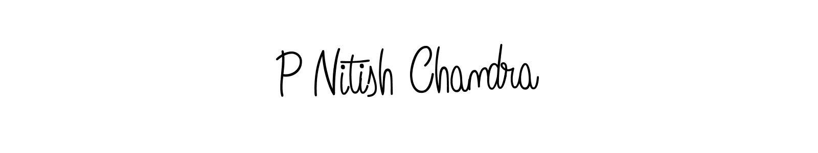 Best and Professional Signature Style for P Nitish Chandra. Angelique-Rose-font-FFP Best Signature Style Collection. P Nitish Chandra signature style 5 images and pictures png