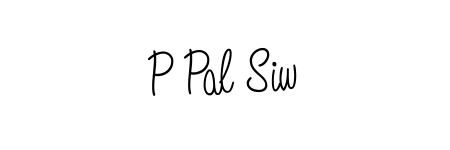 How to Draw P Pal Siw signature style? Angelique-Rose-font-FFP is a latest design signature styles for name P Pal Siw. P Pal Siw signature style 5 images and pictures png