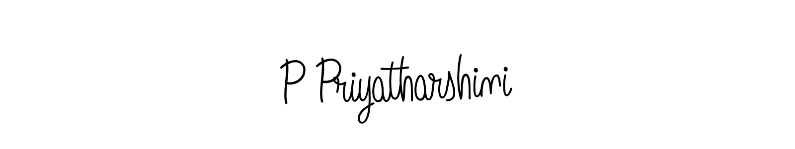 Best and Professional Signature Style for P Priyatharshini. Angelique-Rose-font-FFP Best Signature Style Collection. P Priyatharshini signature style 5 images and pictures png