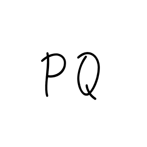 The best way (Angelique-Rose-font-FFP) to make a short signature is to pick only two or three words in your name. The name P Q include a total of six letters. For converting this name. P Q signature style 5 images and pictures png