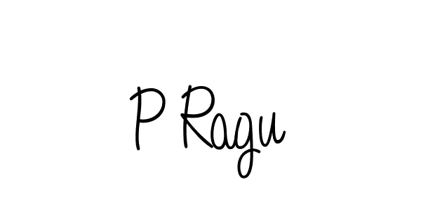 Use a signature maker to create a handwritten signature online. With this signature software, you can design (Angelique-Rose-font-FFP) your own signature for name P Ragu. P Ragu signature style 5 images and pictures png