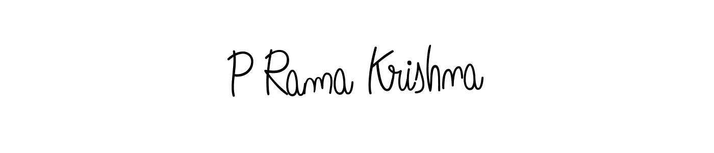 Angelique-Rose-font-FFP is a professional signature style that is perfect for those who want to add a touch of class to their signature. It is also a great choice for those who want to make their signature more unique. Get P Rama Krishna name to fancy signature for free. P Rama Krishna signature style 5 images and pictures png