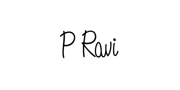 Best and Professional Signature Style for P Ravi. Angelique-Rose-font-FFP Best Signature Style Collection. P Ravi signature style 5 images and pictures png