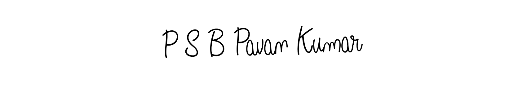 How to make P S B Pavan Kumar signature? Angelique-Rose-font-FFP is a professional autograph style. Create handwritten signature for P S B Pavan Kumar name. P S B Pavan Kumar signature style 5 images and pictures png